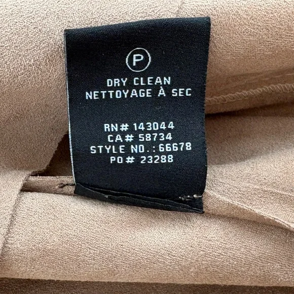 Bagatelle Collection Faux Suede Waterfall Jacket - Picture 6 of 8